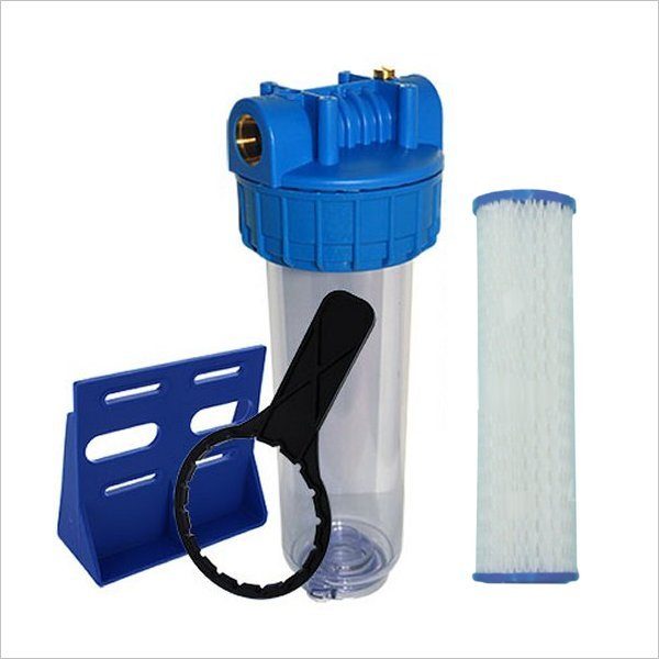 Filtration anti-calcaire 10'' entrée/sortie 3/4