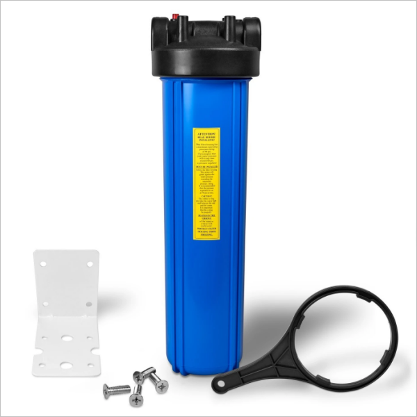 Porte-filtre Big Blue 20 pouces entrée/sortie 1 pouce